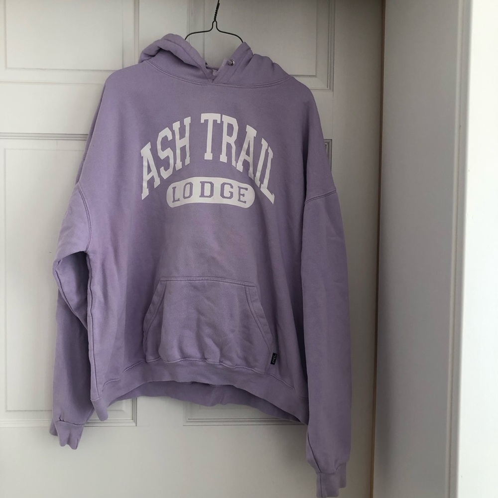 Pastel Purple Ash Trail Lodge Hoodie